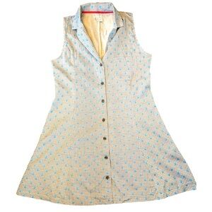 🔥4 for $75🔥Mod Cloth Kling Sleeveless Tentacle & Response Button-Up Dress